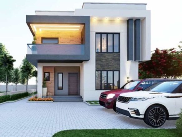 5/6 Bedroom Fully Detached Duplex with Stand Alone 2 Rooms BQ