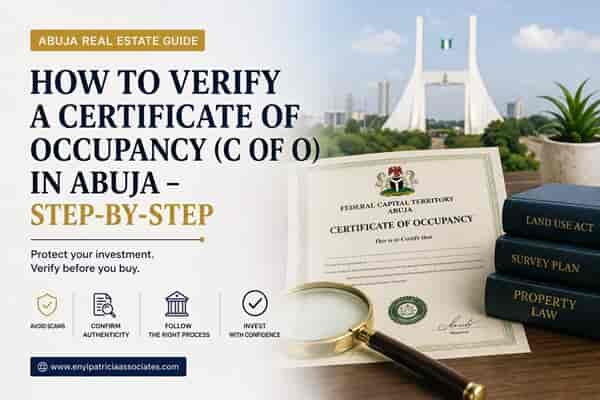 How to Verify a Certificate of Occupancy (C of O) in Abuja – Step-by-Step